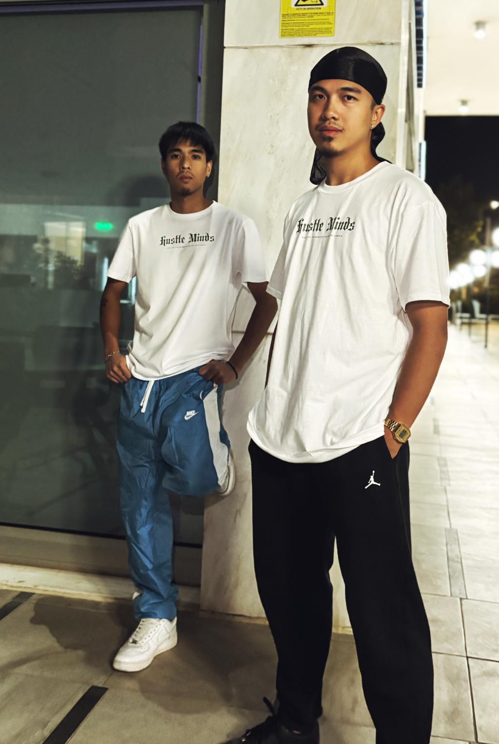 Green Angel White Tee