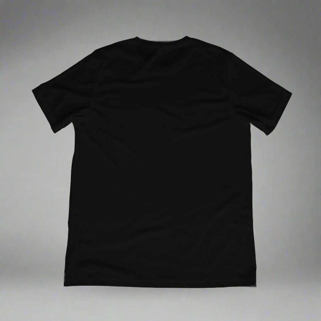 Black Plain Tee